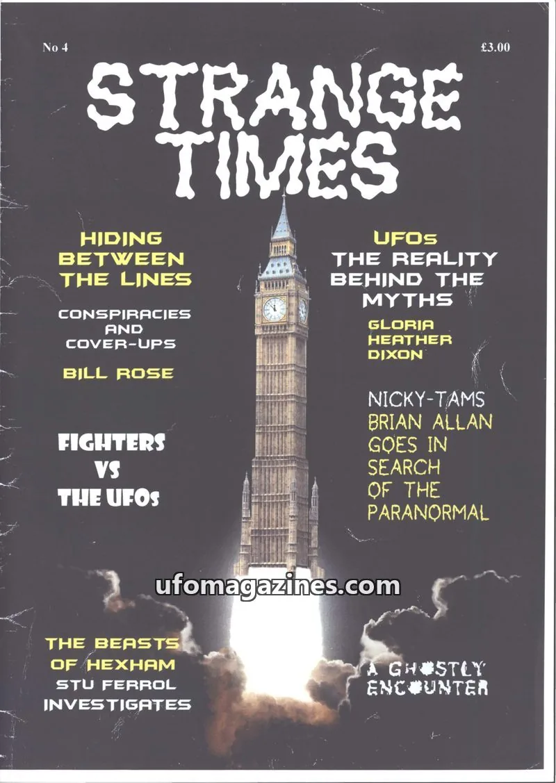 Cover of Strange Times (Dixon) issue 4: STRANGE TIMES