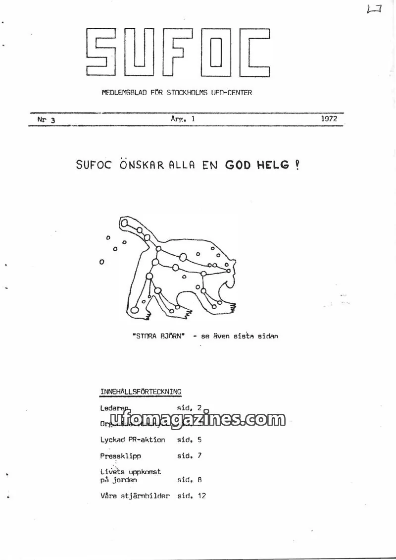 Cover of SUFOC issue 3: SUFOC