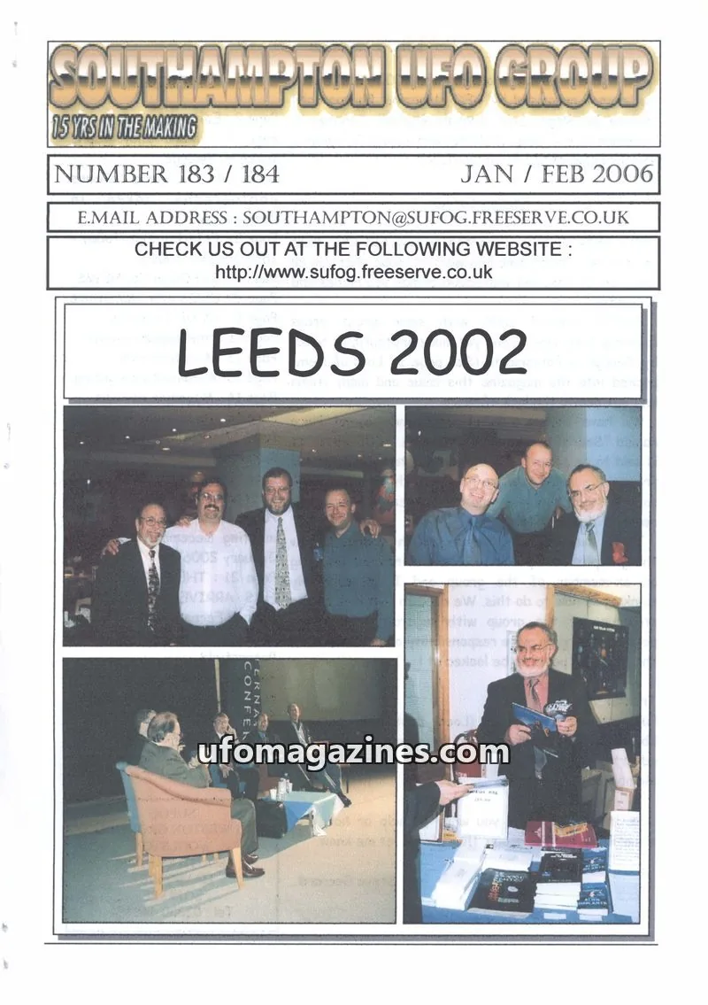 Cover of SUFOG issue 183 / 184: SUFOG