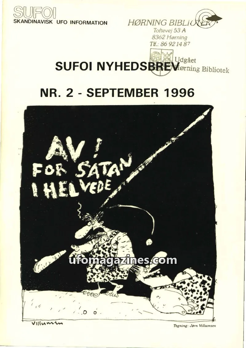 Cover of SUFOI issue NR. 2: SUFOI NYHEDSBREV