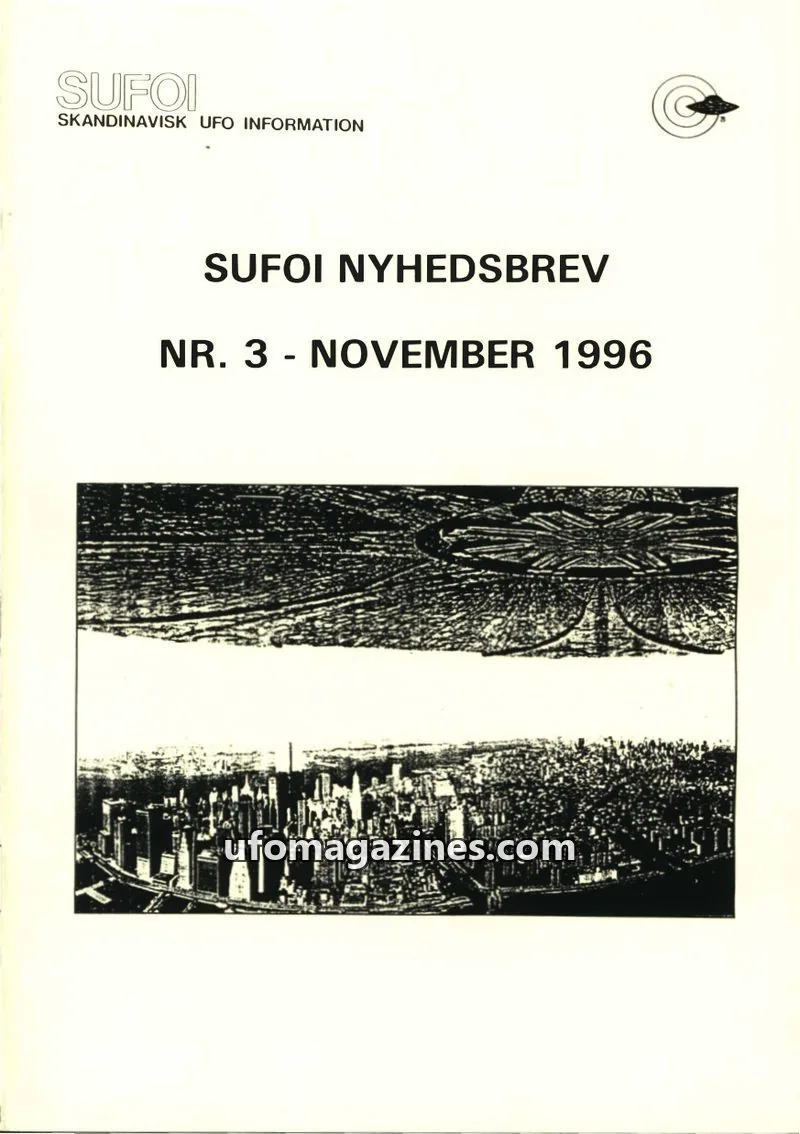 Cover of SUFOI issue NR. 3: SUFOI NYHEDSBREV