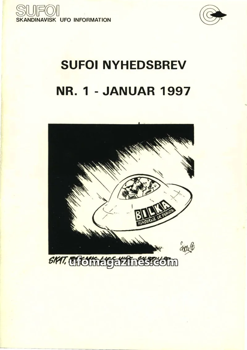 Cover of SUFOI issue 1: SUFOI NYHEDSBREV