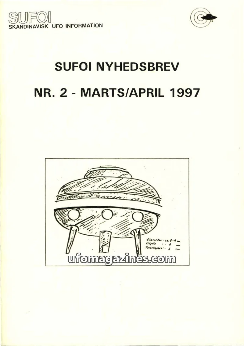 Cover of SUFOI issue NR. 2: SUFOI NYHEDSBREV
