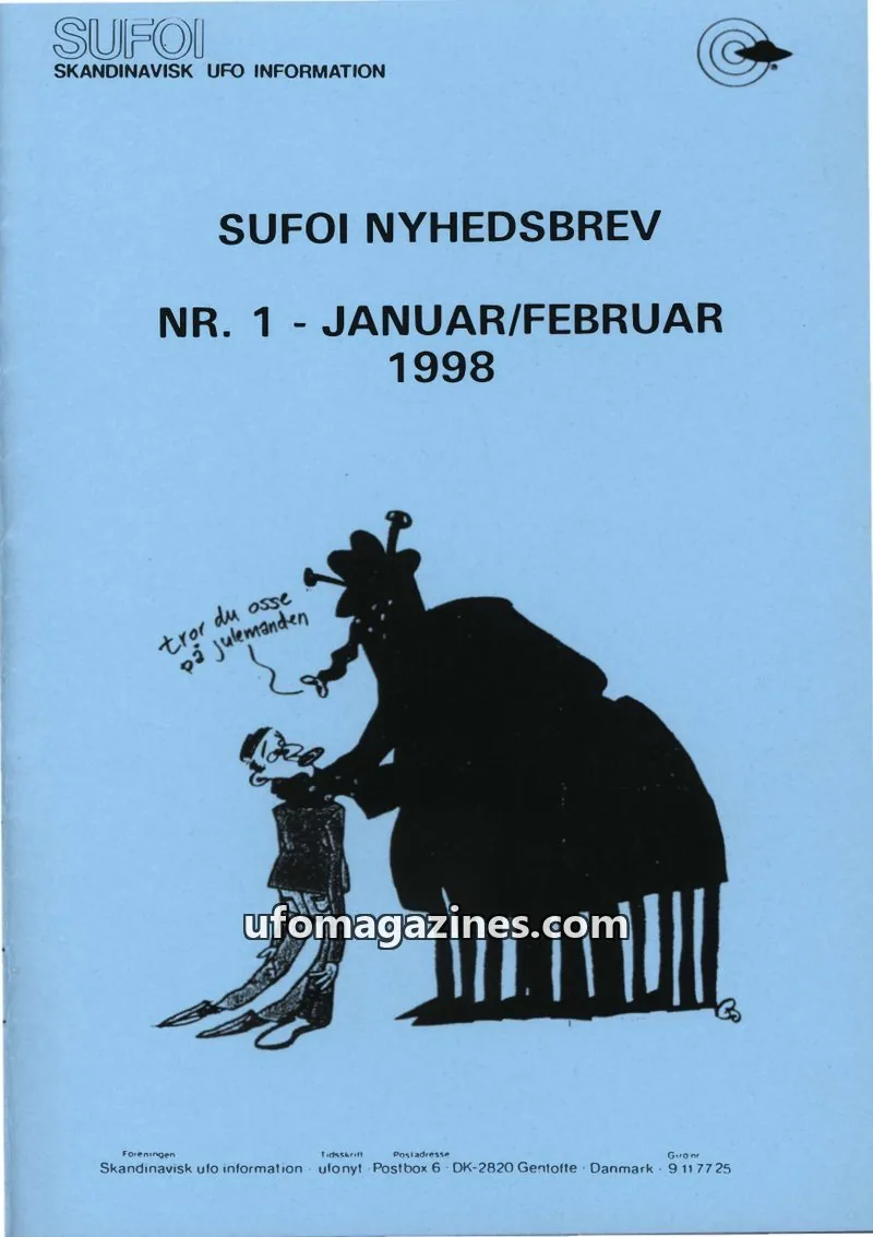 Cover of SUFOI issue NR. 1: SUFOI NYHEDSBREV
