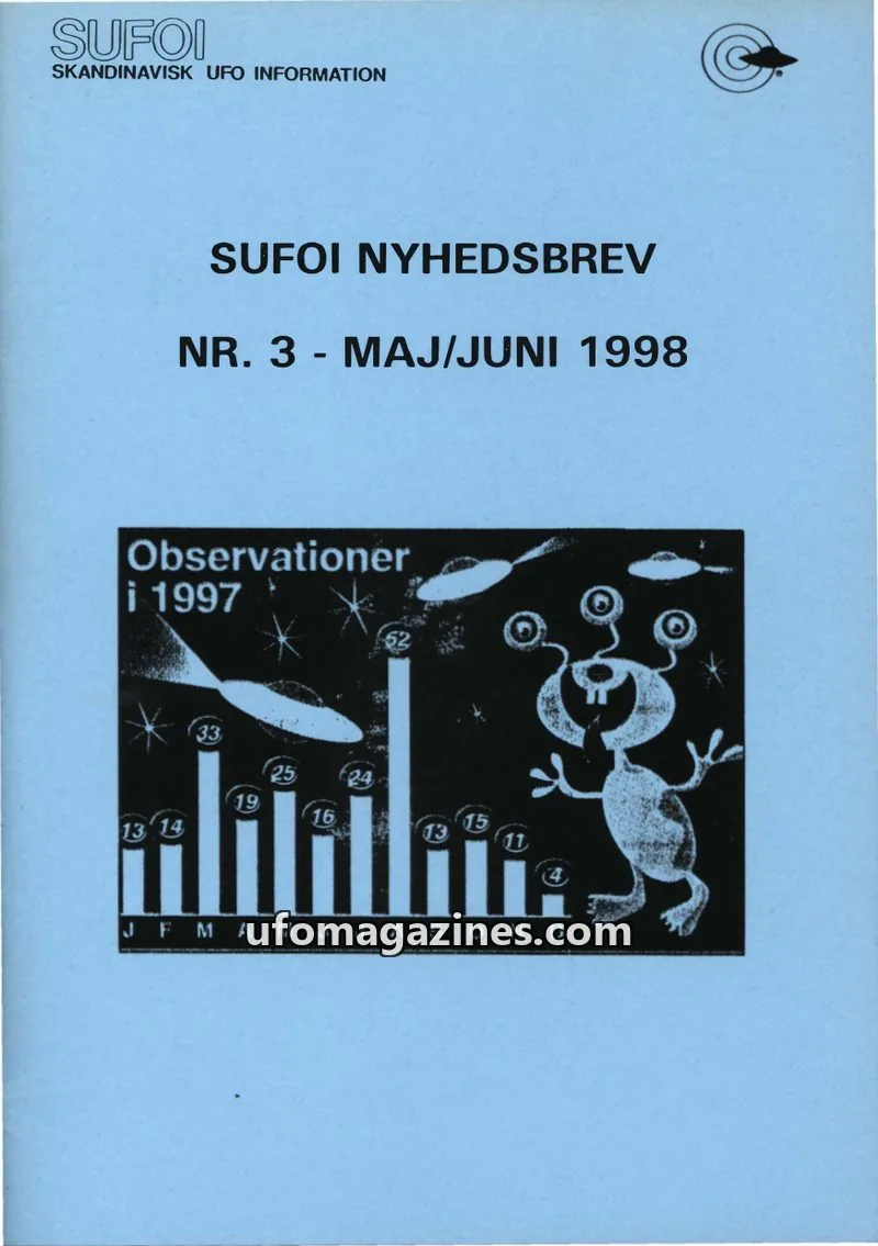 Cover of SUFOI issue 3: SUFOI NYHEDSBREV