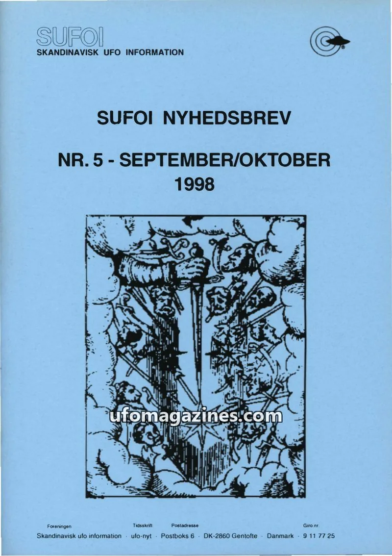 Cover of SUFOI issue 5: SUFOI NYHEDSBREV