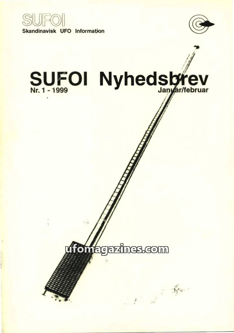 Cover of SUFOI Nyhedsbrev issue 1: SUFOI Nyhedsbrev