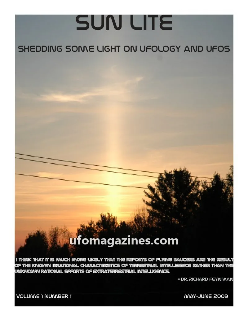 Cover of SUNlite (Tim Printy) issue 1: SUN LITE