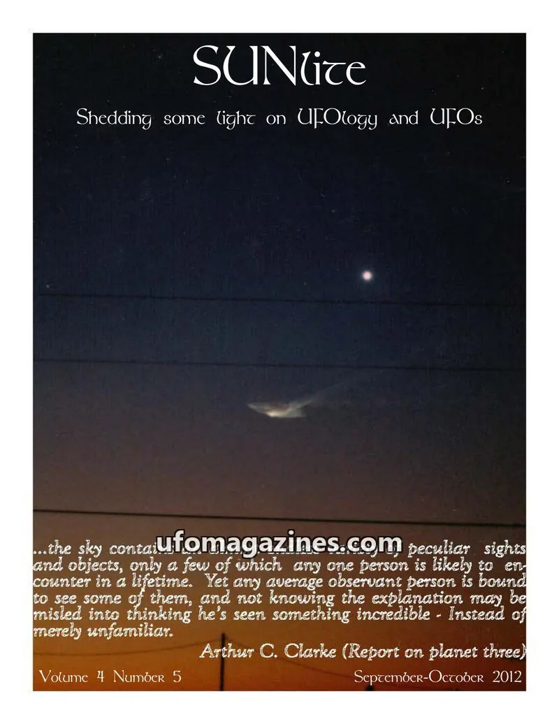 Cover of SUNlite (Tim Printy) issue Volume 4 Number 5: SUNlite