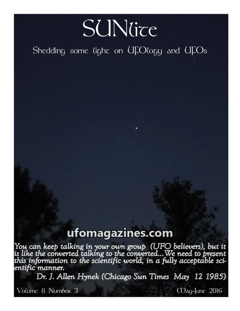 Cover of SUNlite (Tim Printy) issue 8 Number 3: SUNlite