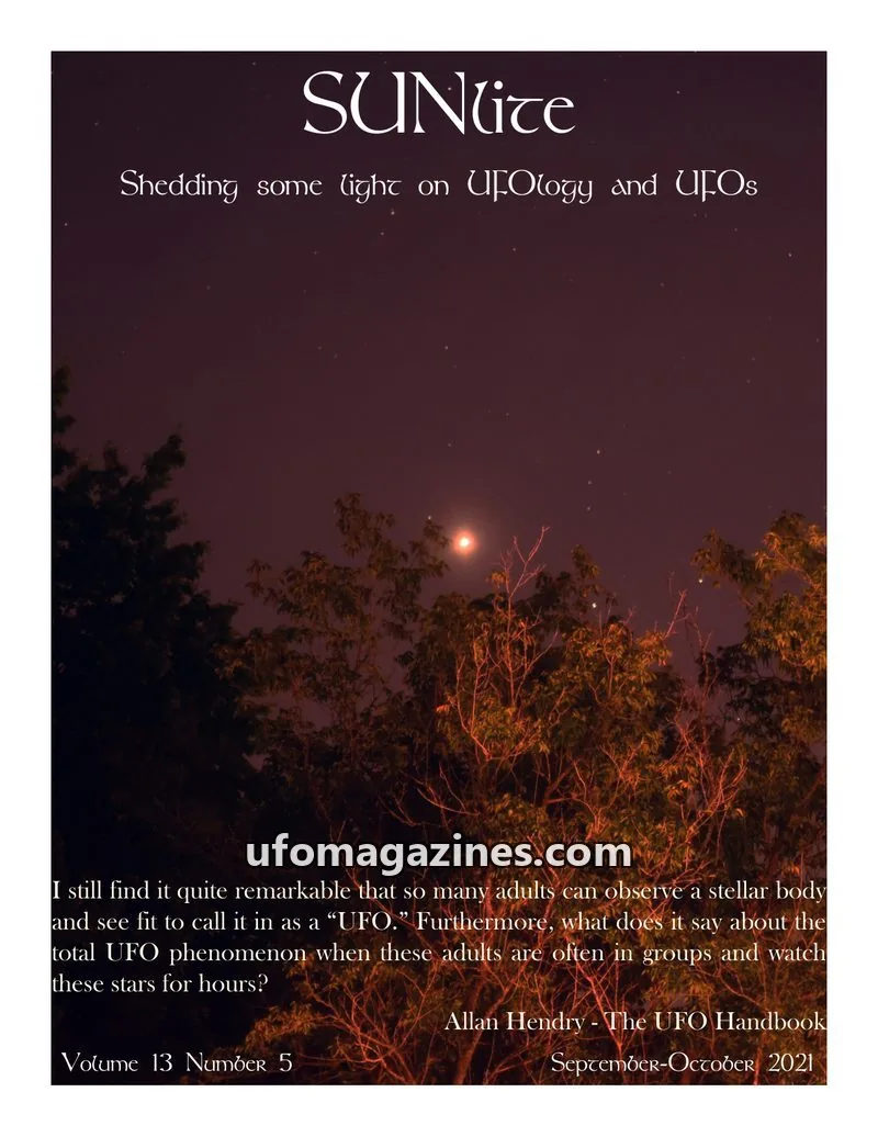 Cover of SUNlite (Tim Printy) issue Volume 13 Number 5: SUNlite