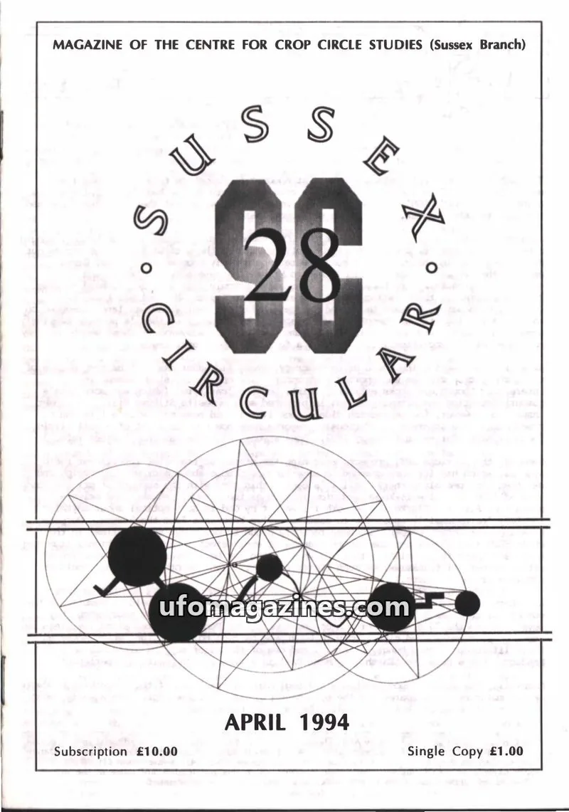 Cover of Sussex Circular (Andy Thomas) issue 28: SUSSEX CIRCULAR