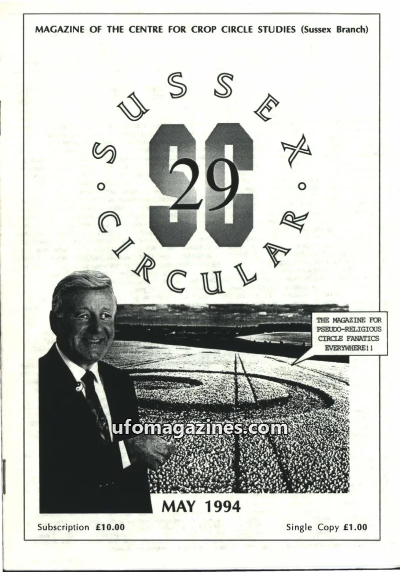 Cover of Sussex Circular (Andy Thomas) issue 29: SUSSEX CIRCULAR