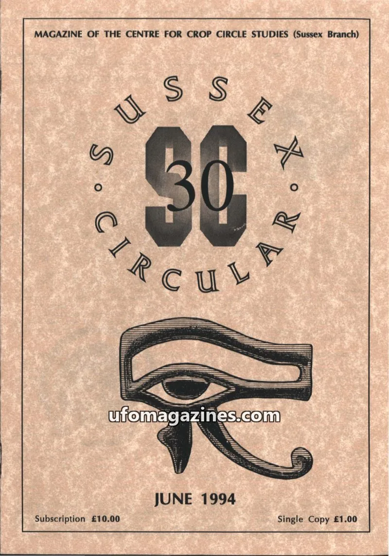 Cover of Sussex Circular (Andy Thomas) issue 30: SUSSEX CIRCULAR