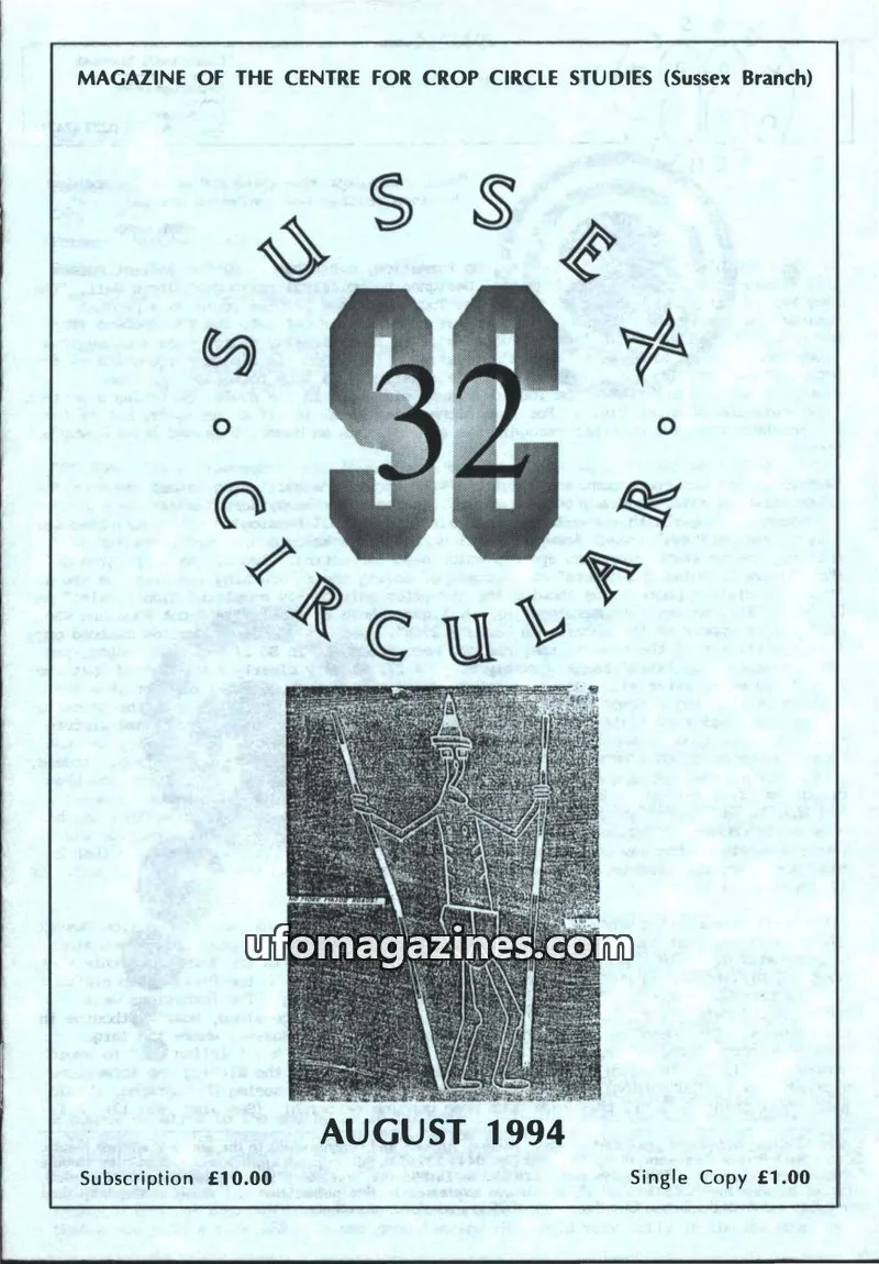 Cover of Sussex Circular (Andy Thomas) issue 32: SUSSEX CIRCULAR
