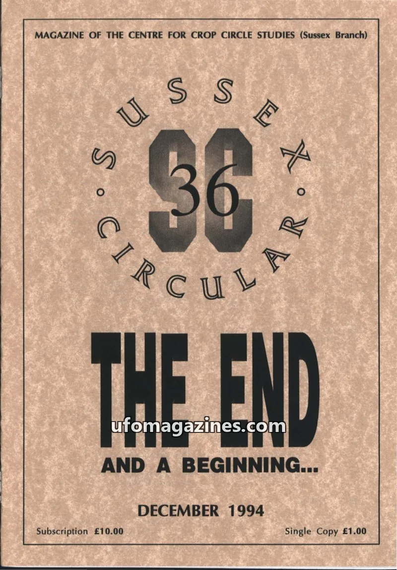Cover of Sussex Circular (Andy Thomas) issue 36: Sussex Circular