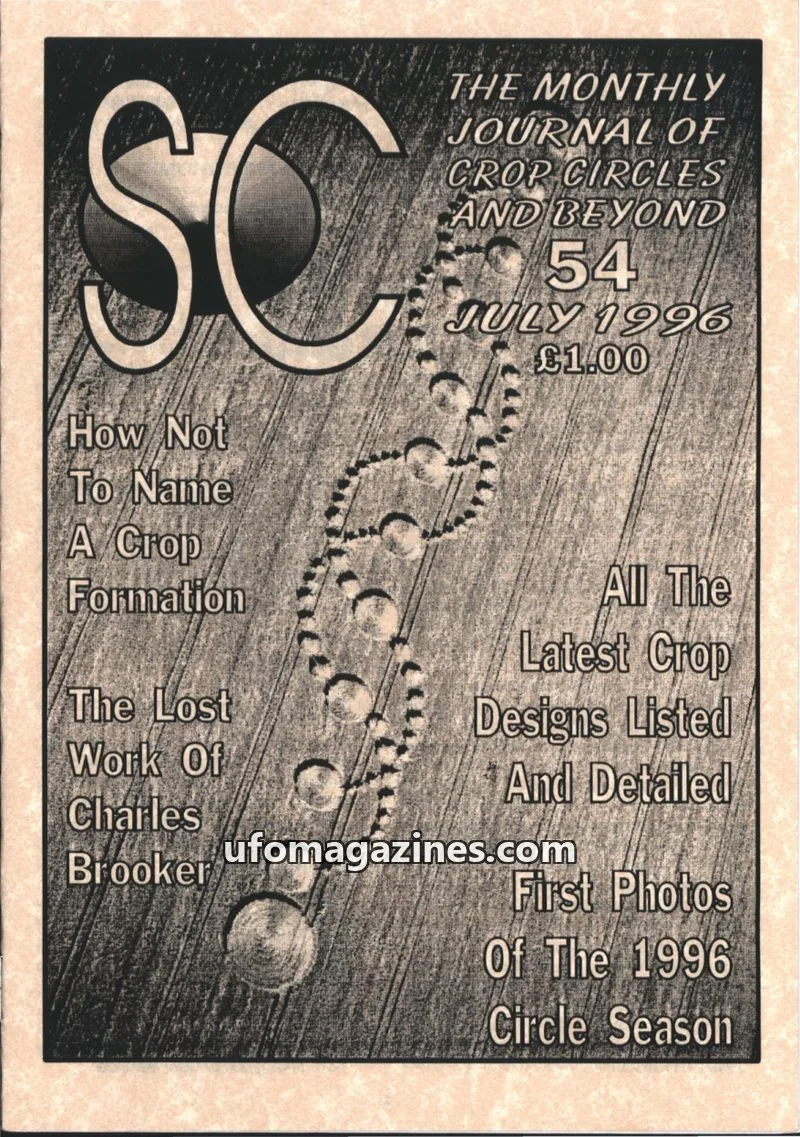 Cover of Sussex Circular (Andy Thomas) issue 54: SC