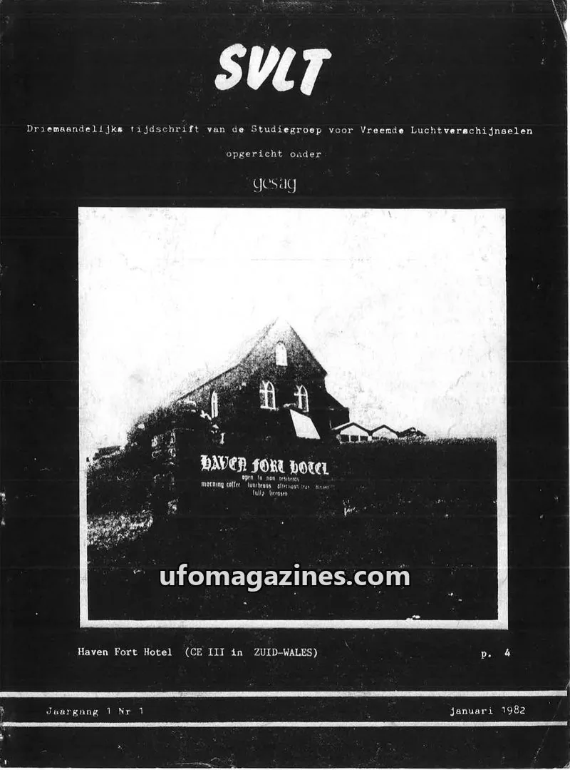 Cover of SVL Tijdschrift issue 1: SVLT