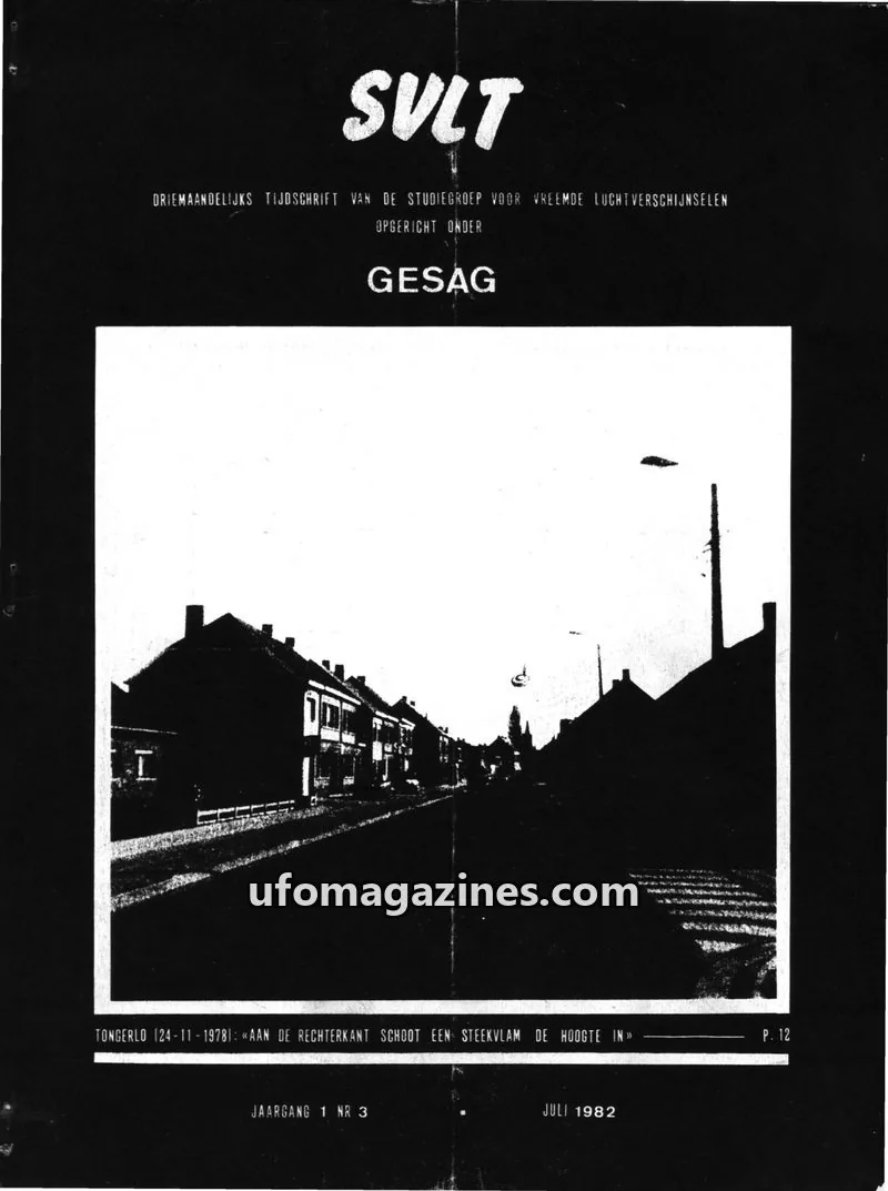 Cover of SVL Tijdschrift issue 3: SVLT