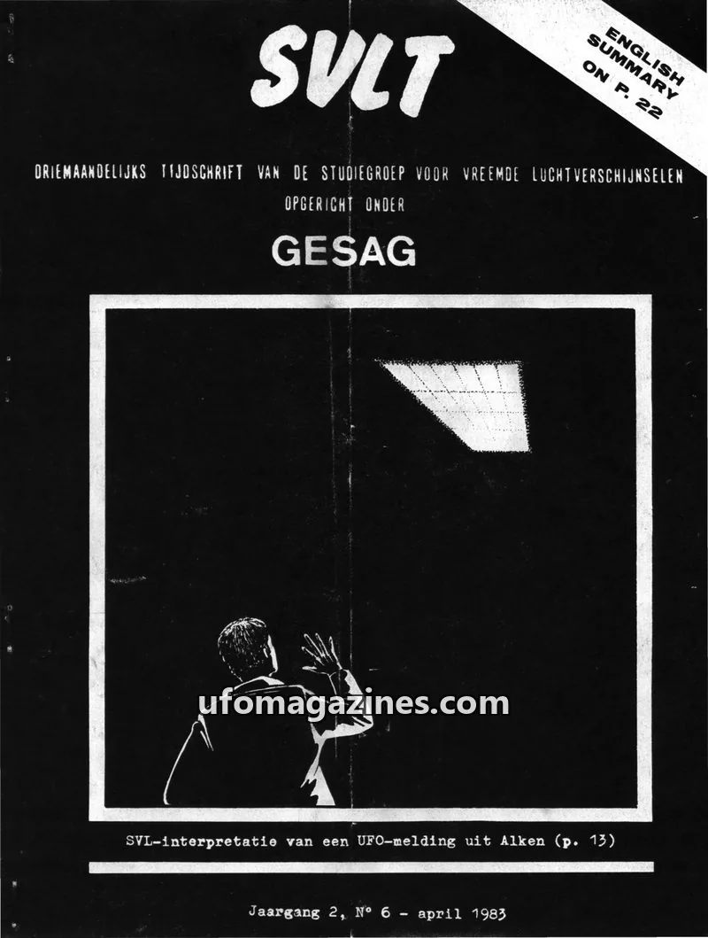 Cover of SVL Tijdschrift issue 6: SVLT TIJDSCHRIFT