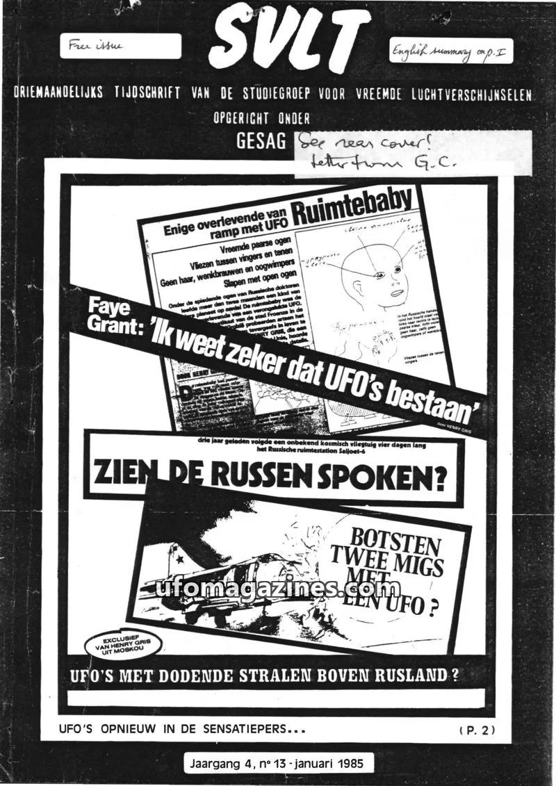 Cover of SVL Tijdschrift issue 13: SVLT