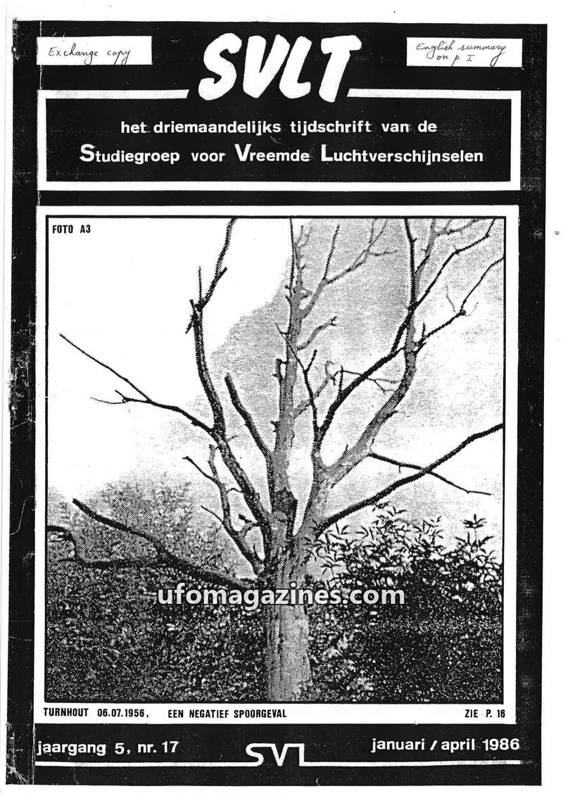 Cover of SVL Tijdschrift issue 17: SVLT