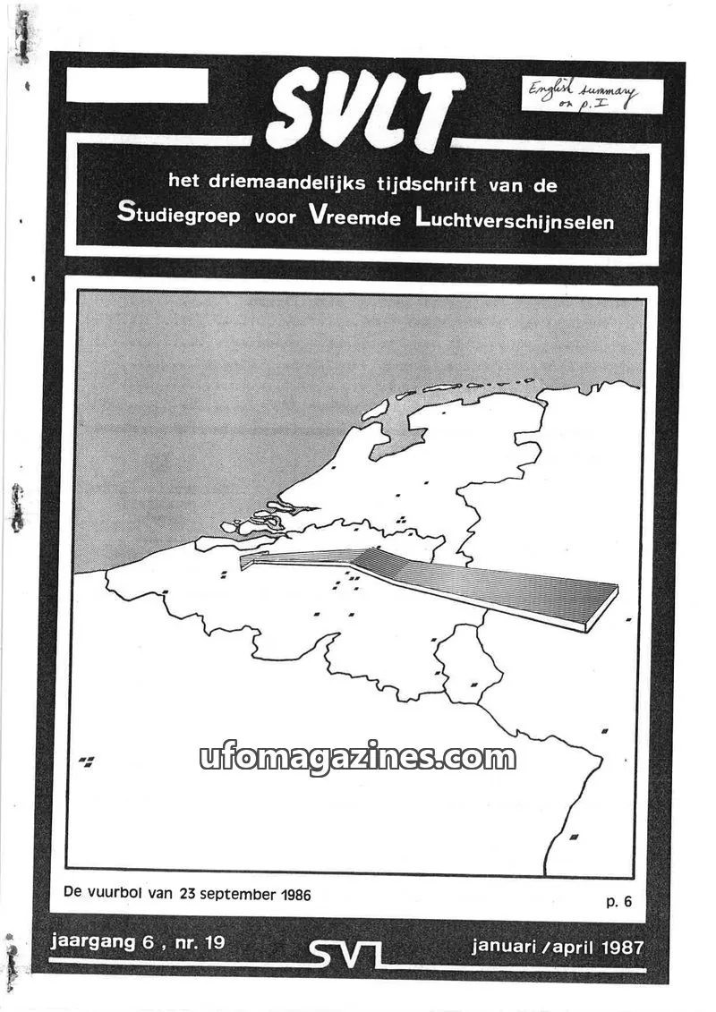 Cover of SVL Tijdschrift issue nr. 19: SVLT