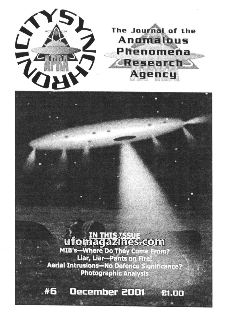 Cover of APRA issue 6: Synchronicity