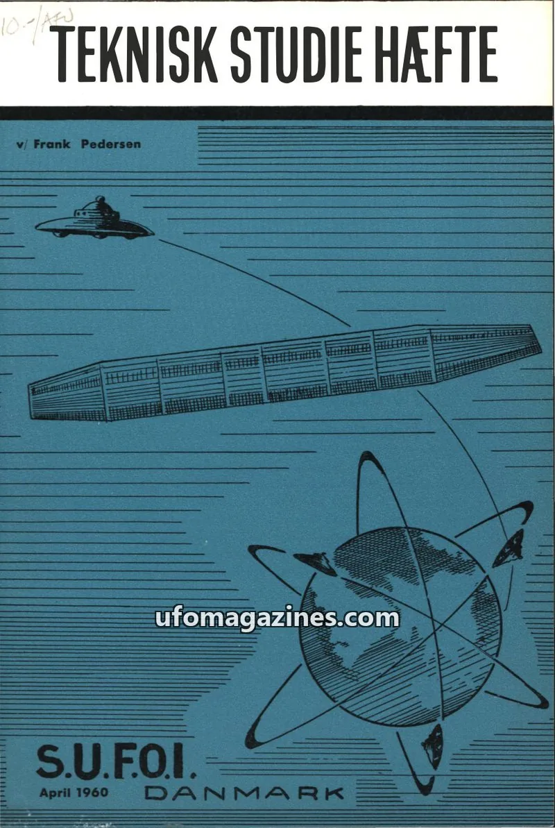 Cover of Teknisk Studiehefte (SUFOI) issue April 1960: TEKNISK STUDIE HÆFTE