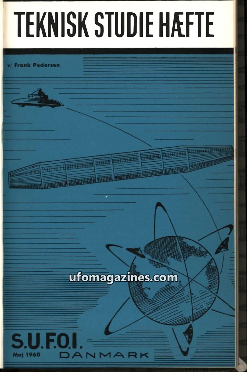 Cover of Teknisk Studiehefte (SUFOI) issue Maj 1960: TEKNISK STUDIE HÆFTE