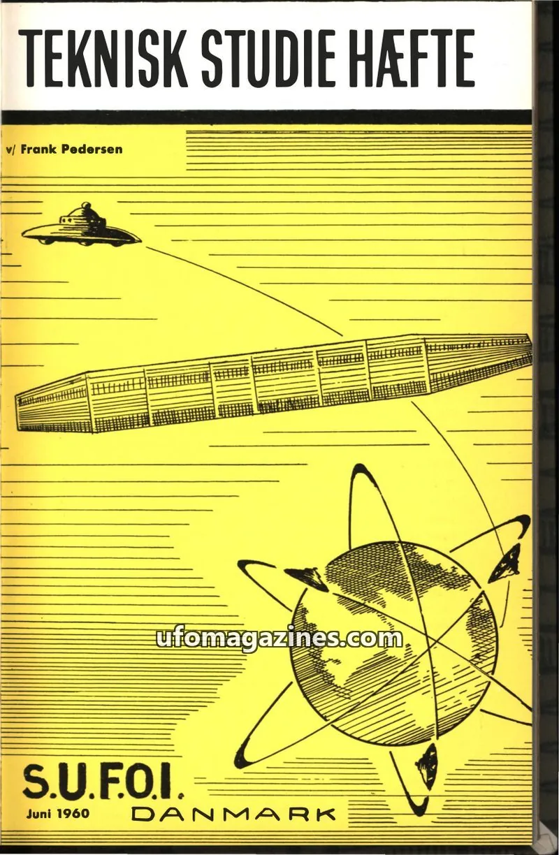 Cover of Teknisk Studiehefte (SUFOI) issue Juni 1960: TEKNISK STUDIE HÆFTE