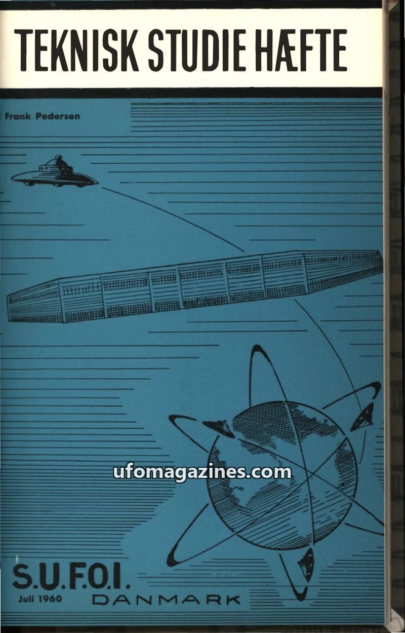 Cover of Teknisk Studiehefte (SUFOI) issue Juli 1960: TEKNISK STUDIE HÆFTE