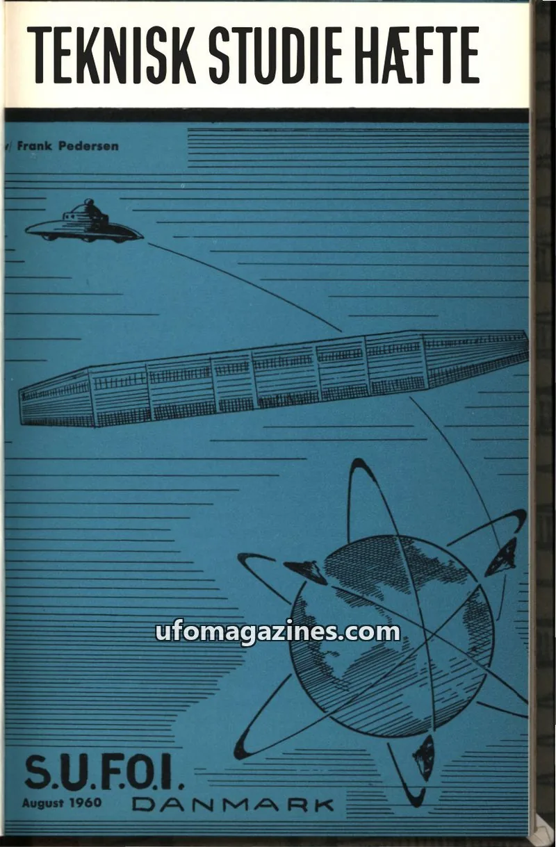 Cover of Teknisk Studiehefte (SUFOI) issue August 1960: TEKNISK STUDIE HÆFTE