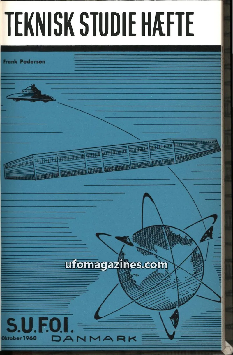 Cover of Teknisk Studiehefte (SUFOI) issue Oktober 1960: TEKNISK STUDIE HÆFTE