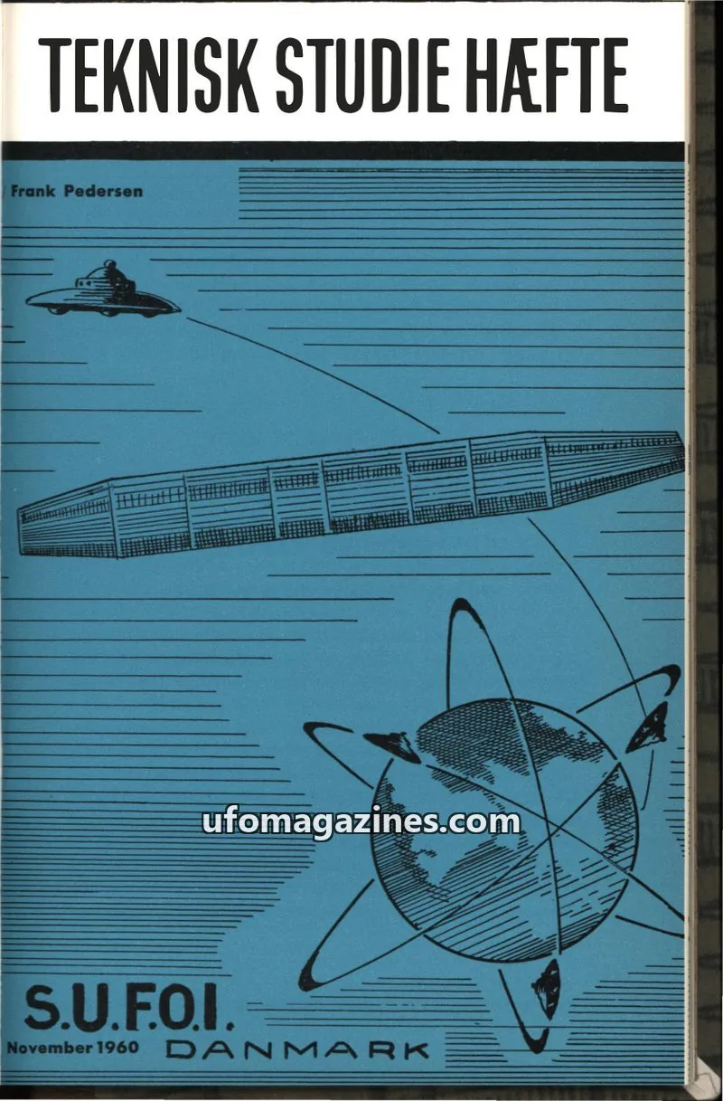 Cover of Teknisk Studiehefte (SUFOI) issue November 1960: TEKNISK STUDIE HÆFTE