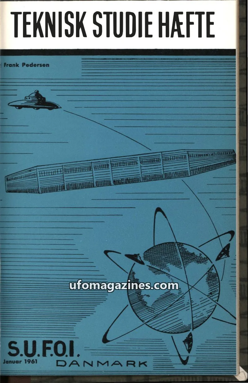 Cover of Teknisk Studiehefte (SUFOI) issue Januar 1961: TEKNISK STUDIE HÆFTE