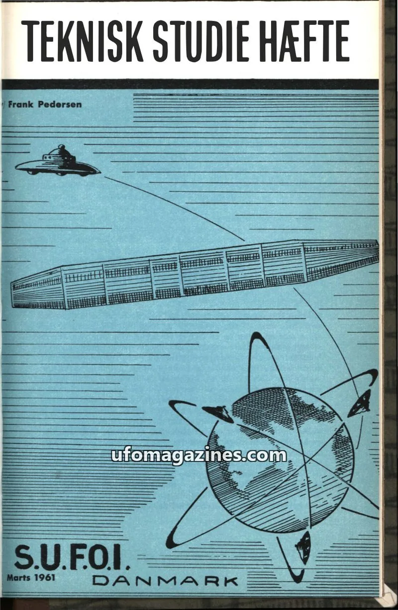 Cover of Teknisk Studiehefte (SUFOI) issue Marts 1961: TEKNISK STUDIE HÆFTE