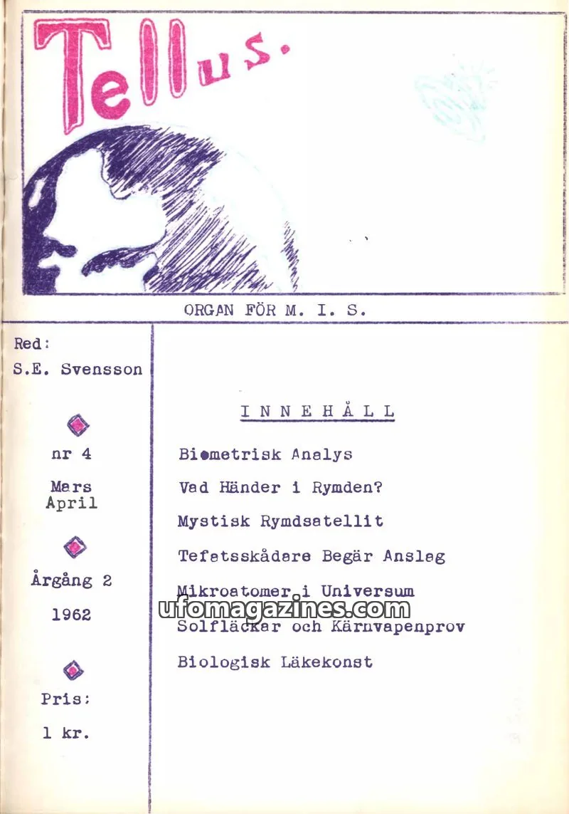 Cover of Tellus issue 4: Tellus