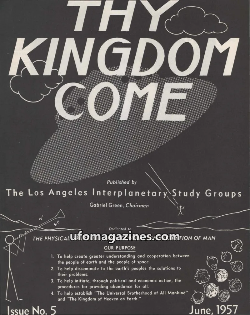 Cover of The Los Angeles Interplanetary Study Groups issue 5: THY KINGDOM COME