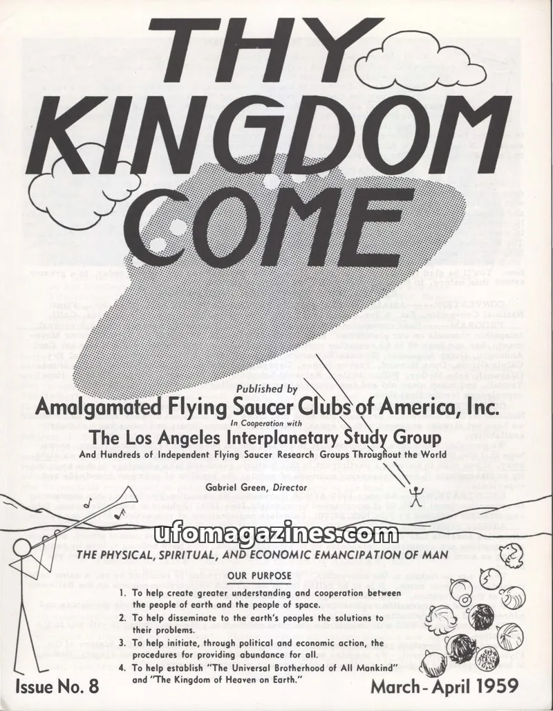 Cover of Thy Kingdom Come (Gabriel Green) issue No. 8: THY KINGDOM COME