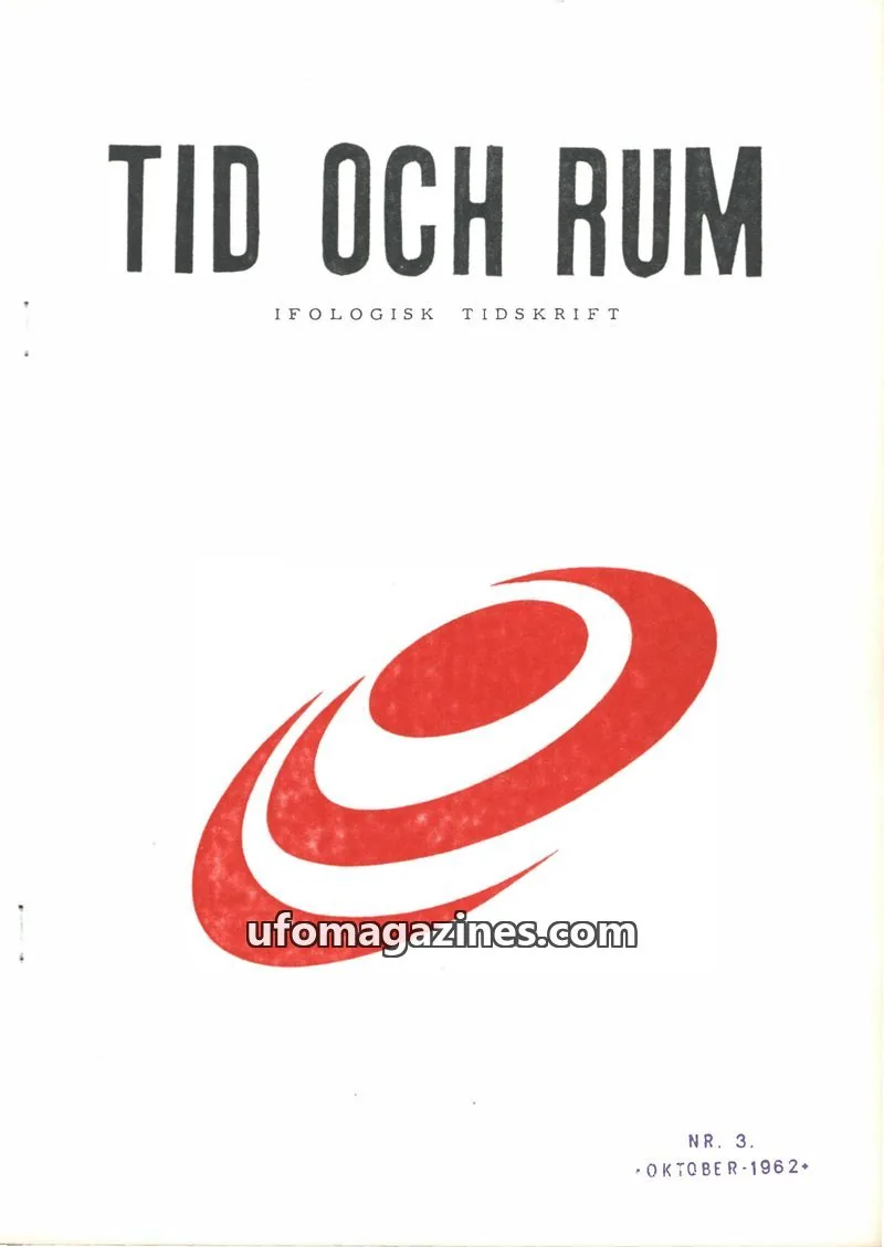 Cover of Tid och rum issue 3: TID OCH RUM