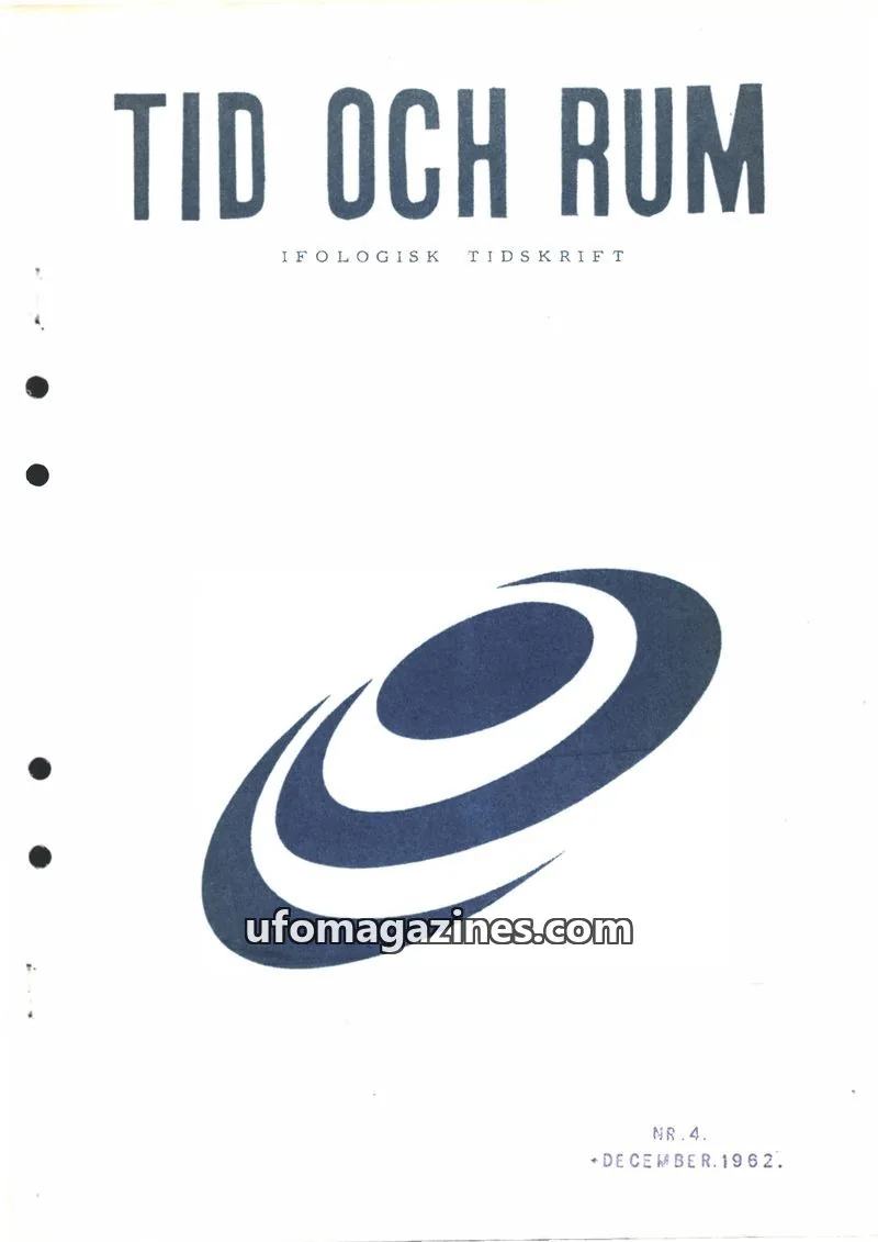 Cover of Tid och rum issue 4: TID OCH RUM