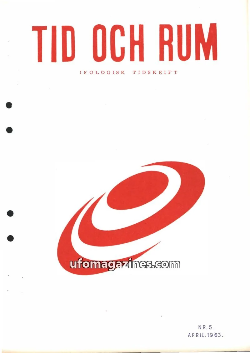 Cover of Tid och rum issue 5: TID OCH RUM