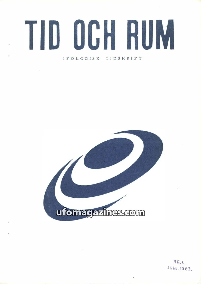 Cover of Tid och rum issue 6: TID OCH RUM