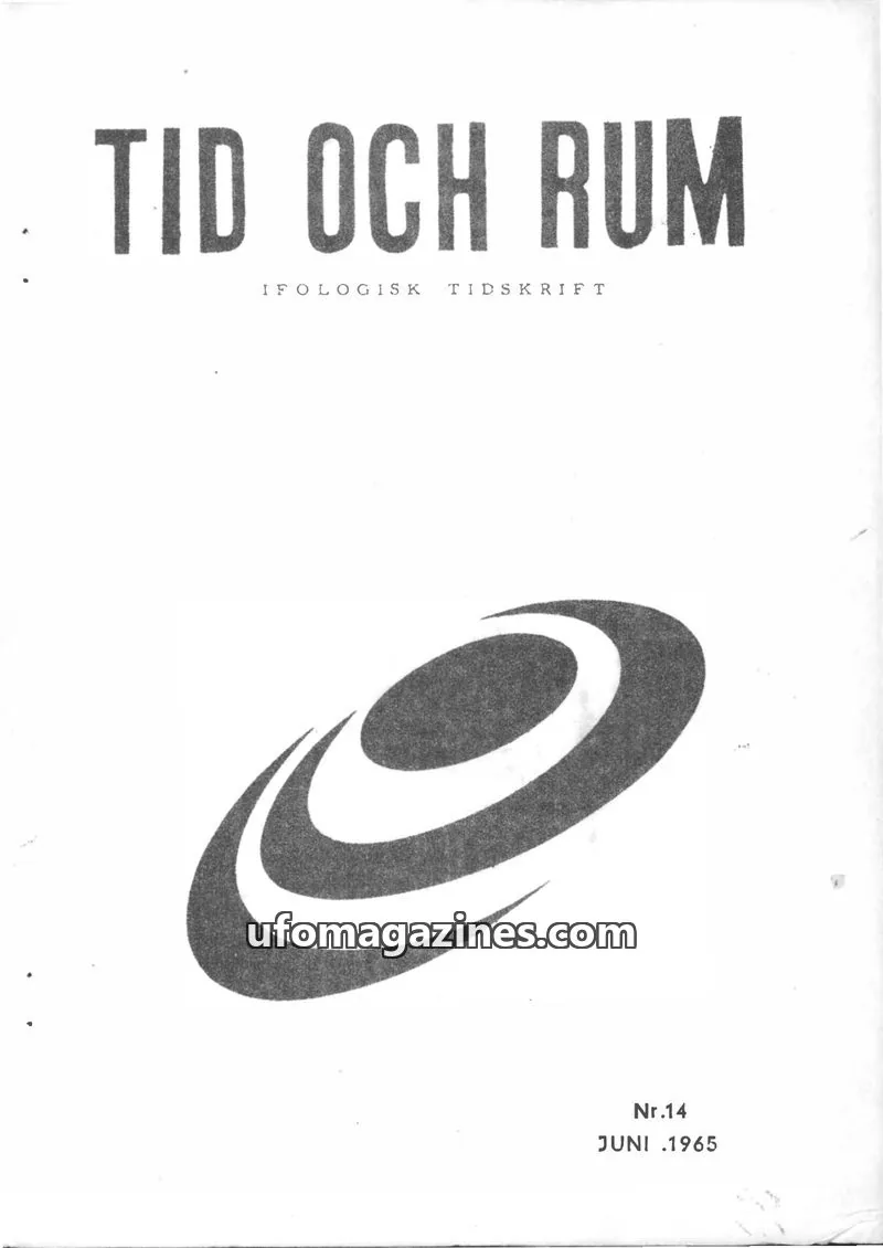 Cover of Tid och rum issue 14: TID OCH RUM