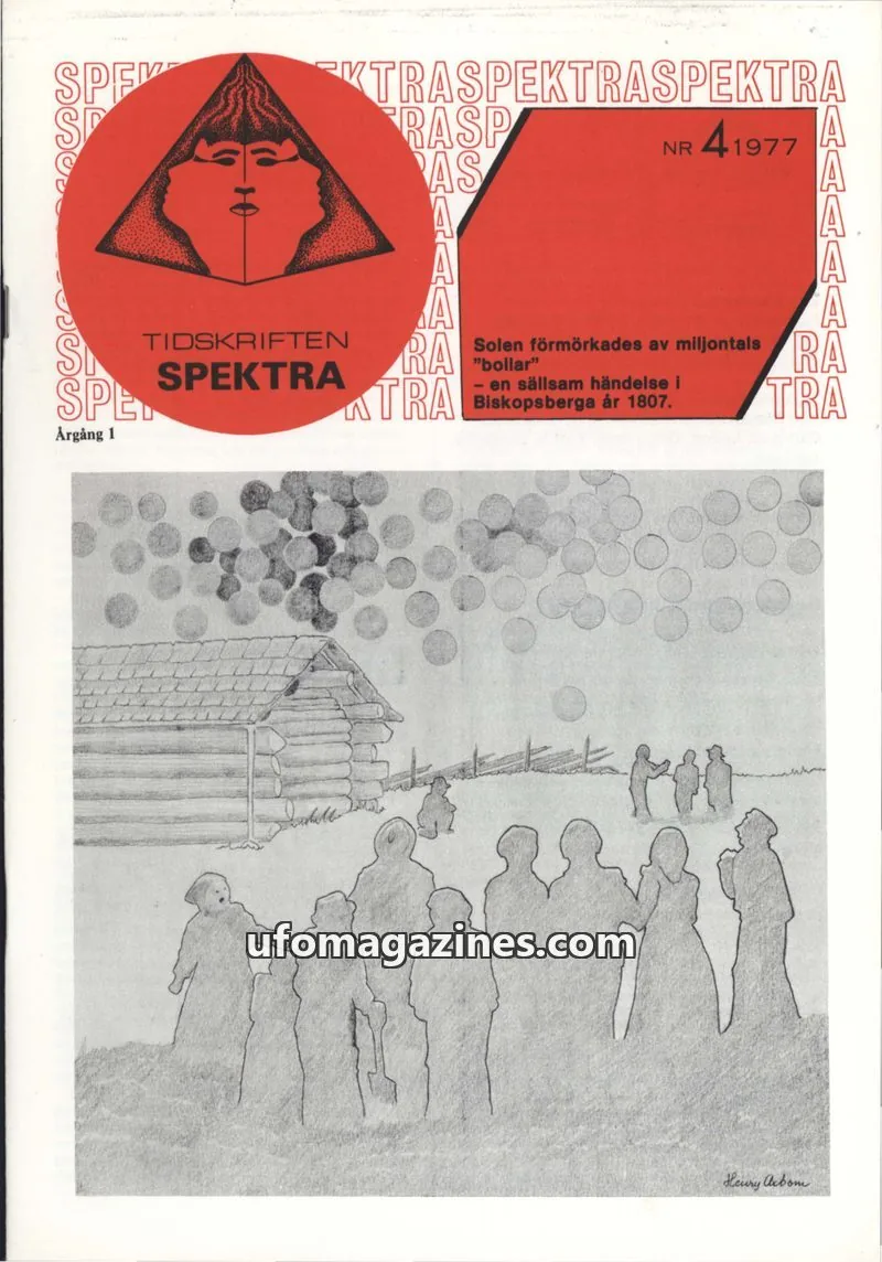 Cover of SPEKTRA issue 4: TIDSKRIFTEN SPEKTRA