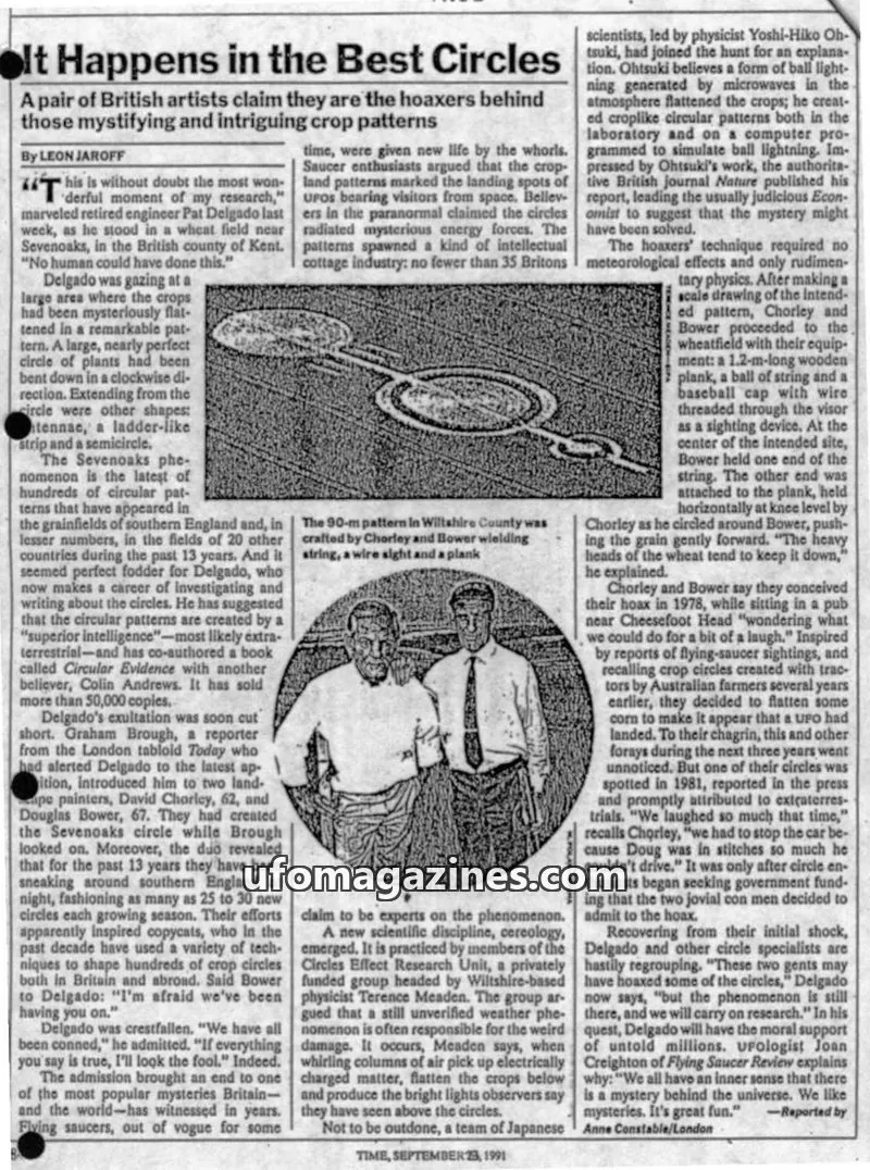 Cover of Time issue September 23, 1991: It Happens in the Best Circles