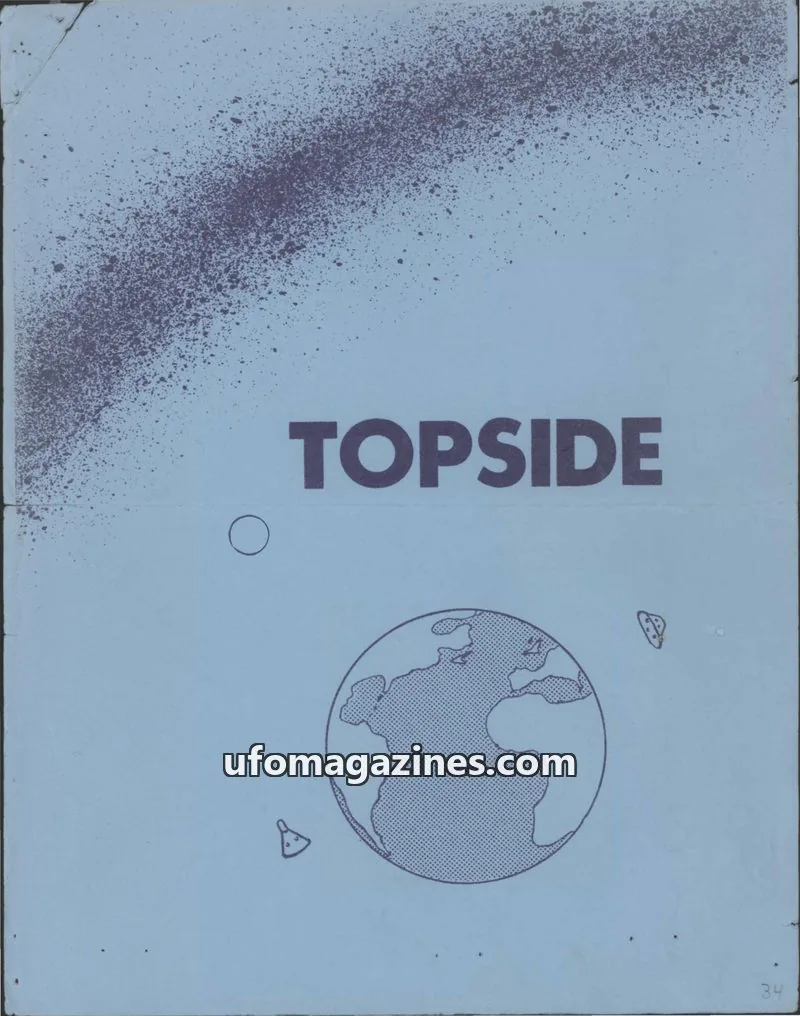 Cover of OTTAWA NEW SCIENCES AND CONTACT (CANADA) GROUP issue 34: TOPSIDE