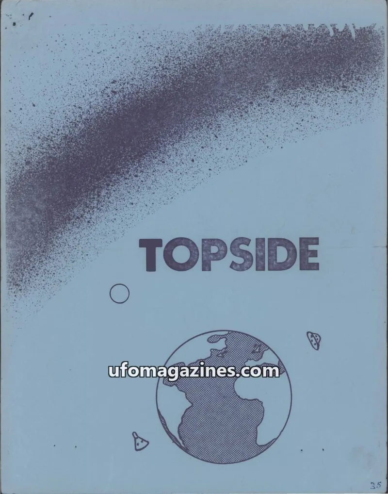 Cover of OTTAWA NEW SCIENCES AND CONTACT (CANADA) GROUP issue 35: TOPSIDE