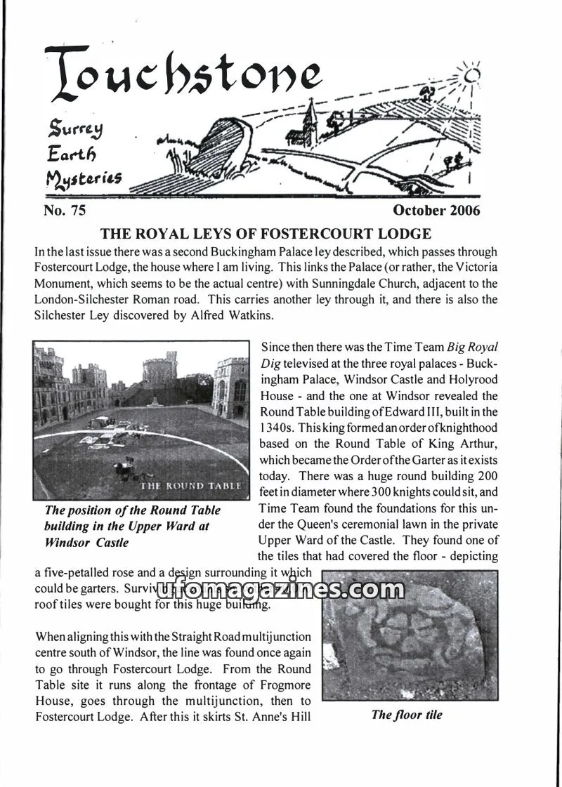 Cover of Surrey Earth Mysteries Group issue 75: Touchstone